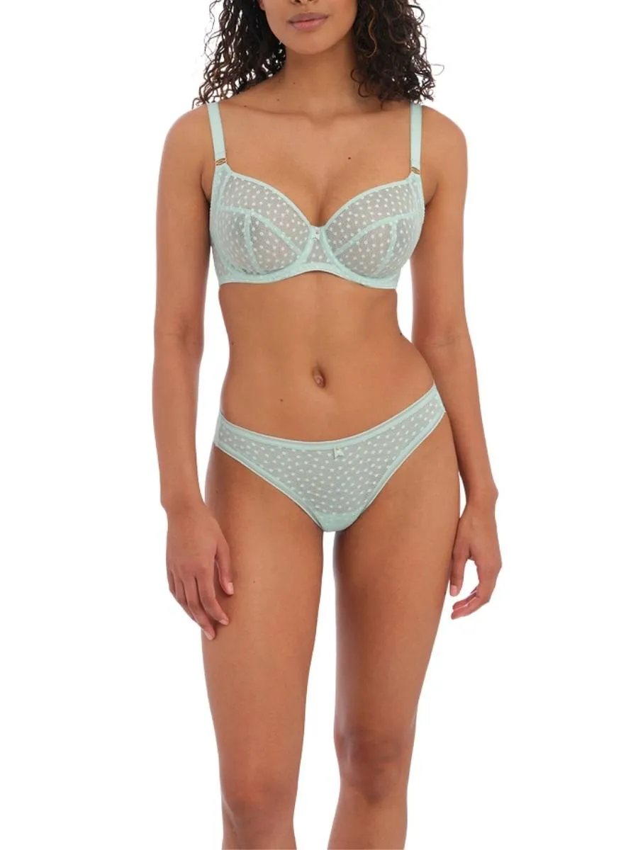Starlight Side Support Bra - Pure Water