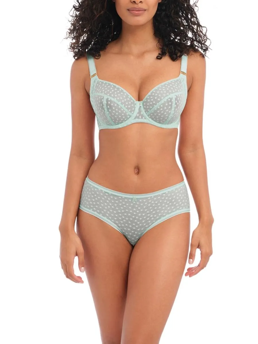 Starlight Side Support Bra - Pure Water