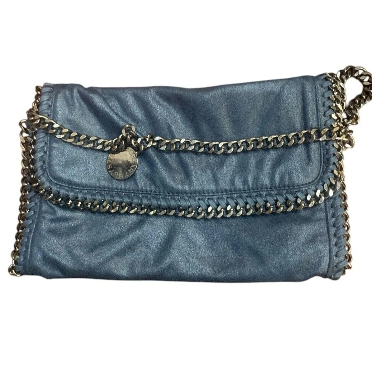 Stella Mccartney Shoulder Bag Crossbody Falabella Navy Authentic