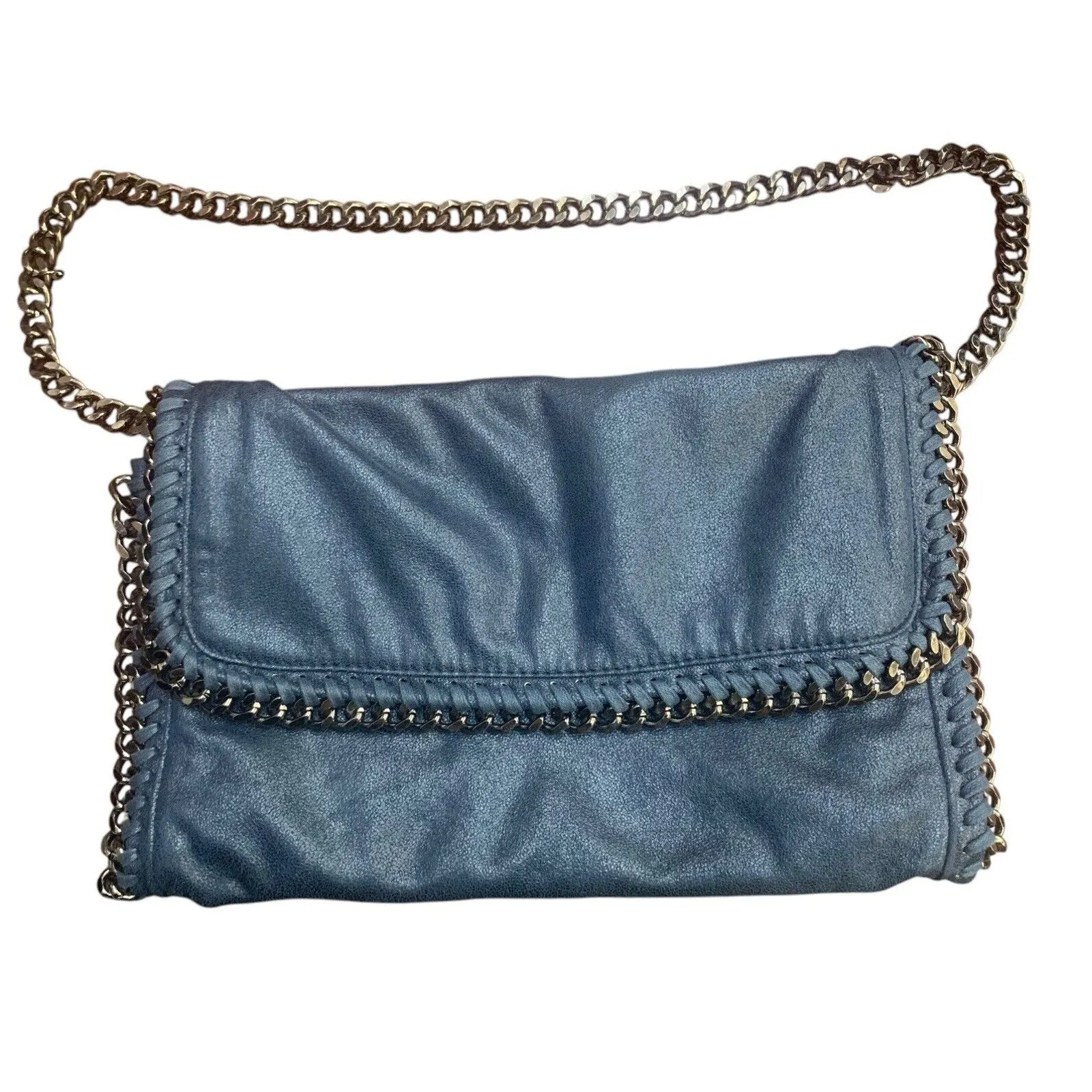Stella Mccartney Shoulder Bag Crossbody Falabella Navy Authentic