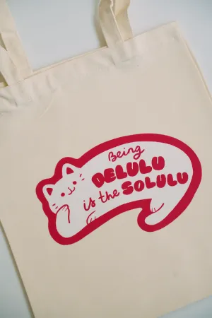 Stickerrific | Delulu Tote Bag