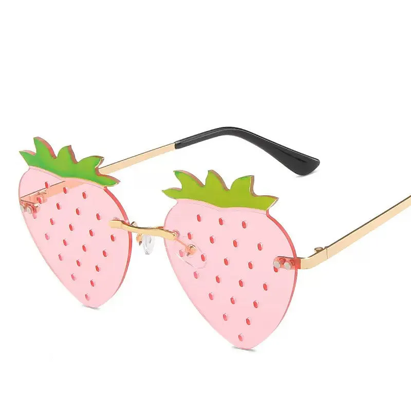Strawberry Shaped Sunglasses