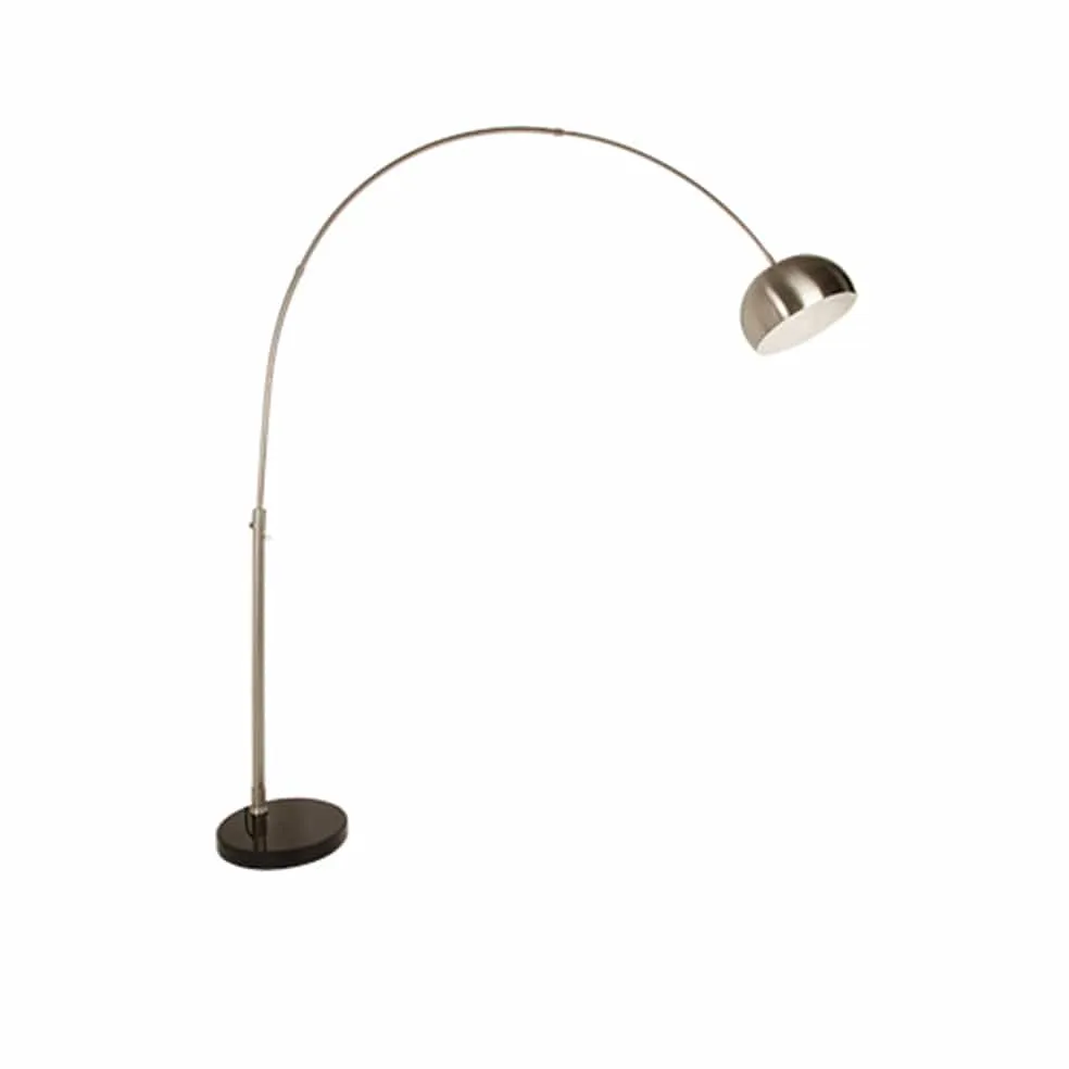 Studio Metal and Marble Floor Lamp