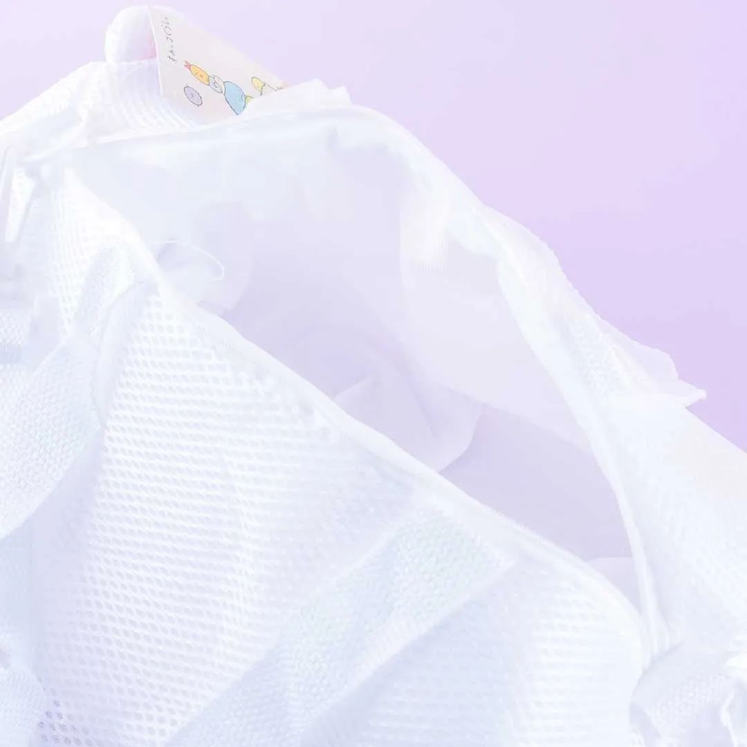 Sumikko Gurashi Mesh Shoulder Bag - Shirokuma