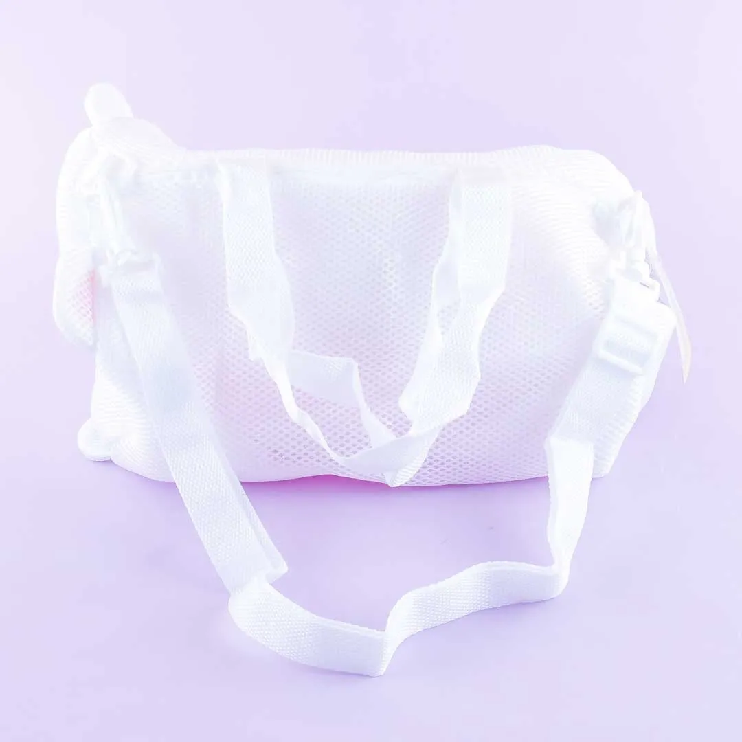 Sumikko Gurashi Mesh Shoulder Bag - Shirokuma