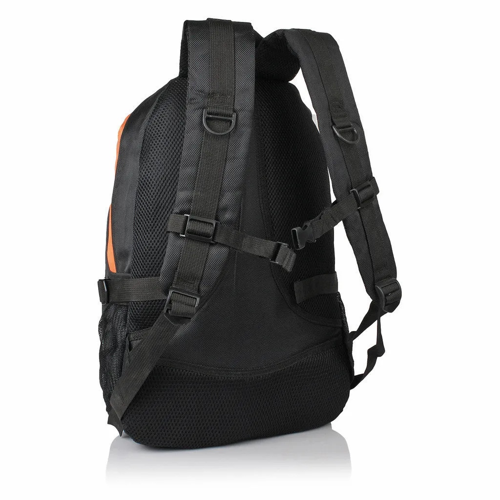 Suntop A16 21 L Backpack(Black and Orange)