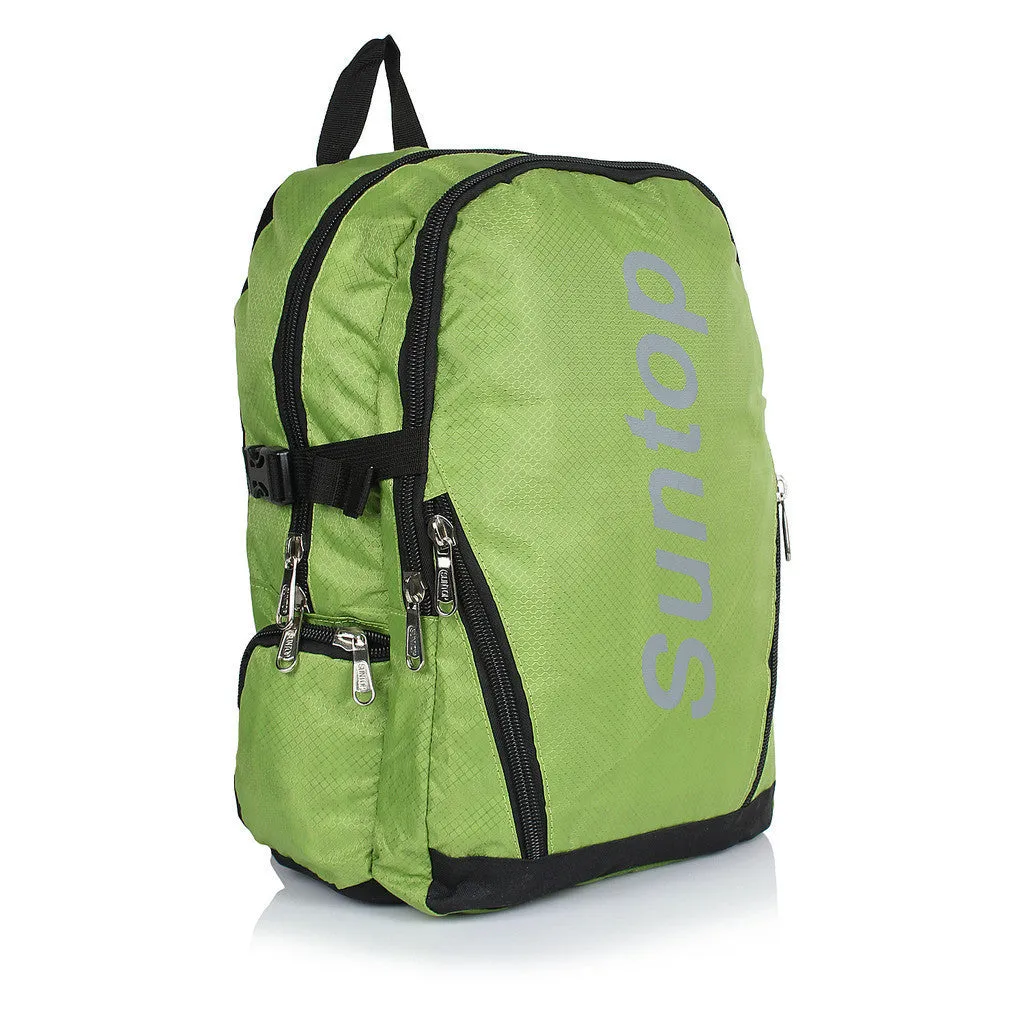 Suntop A60 22 L Backpack(Parrot Green and Black)