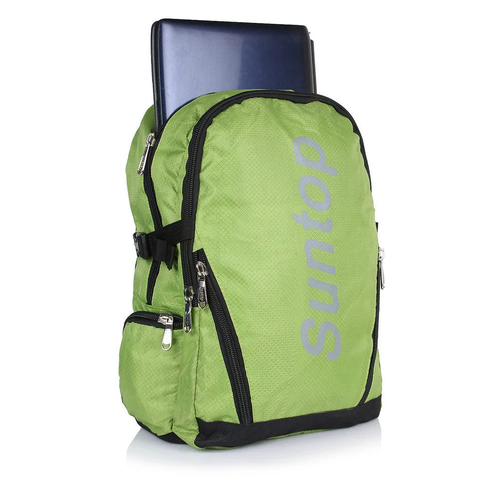 Suntop A60 22 L Backpack(Parrot Green and Black)
