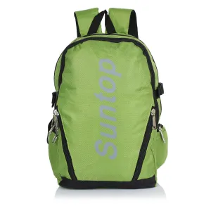 Suntop A60 22 L Backpack(Parrot Green and Black)