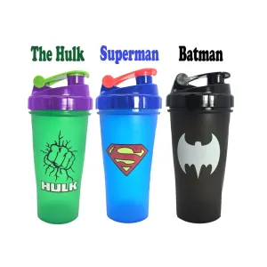 Super Heroes Shaker Bottle