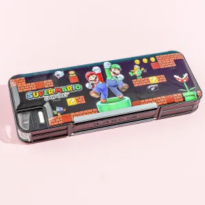 Super Mario Double-Sided Pencil Case