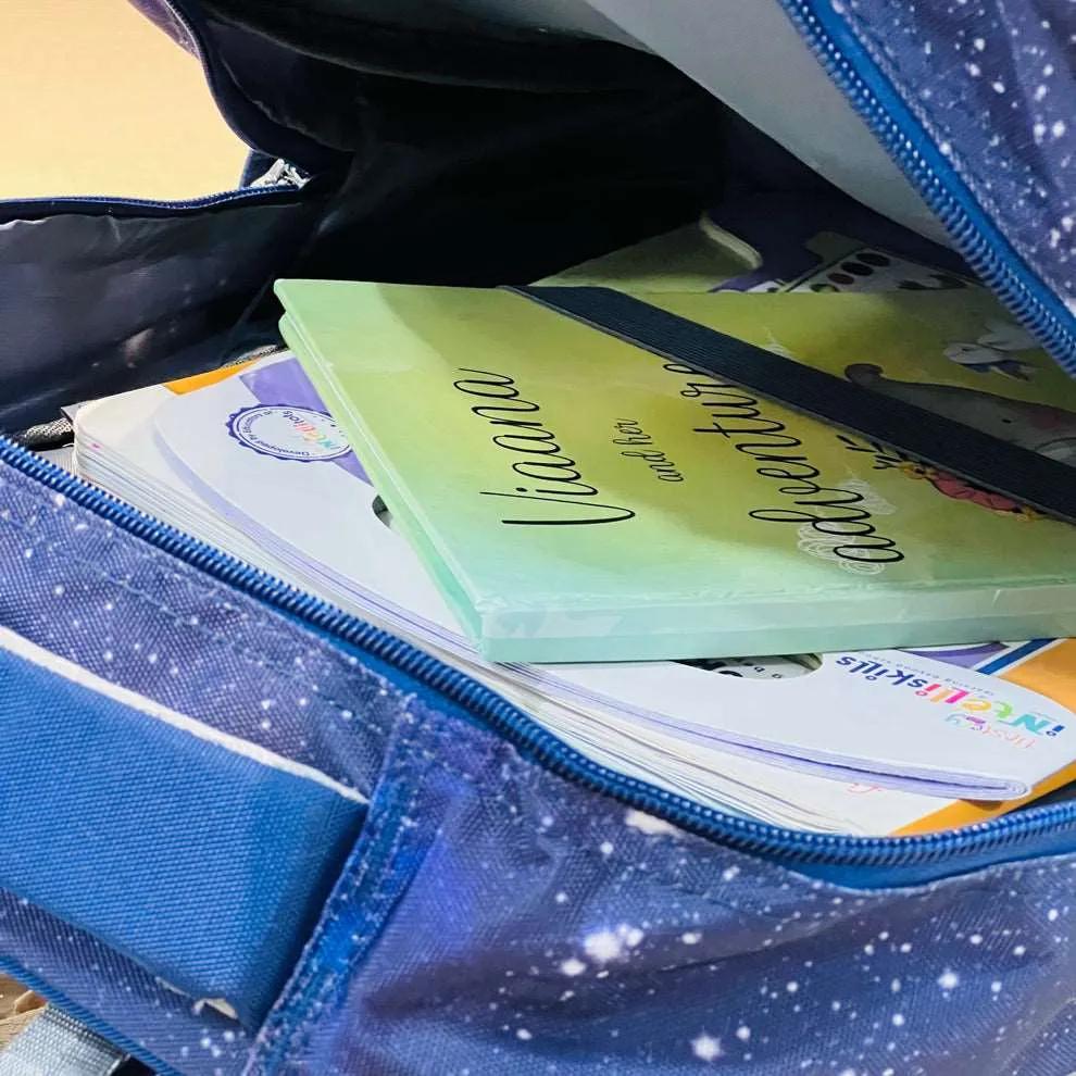 Super Space School Backpack