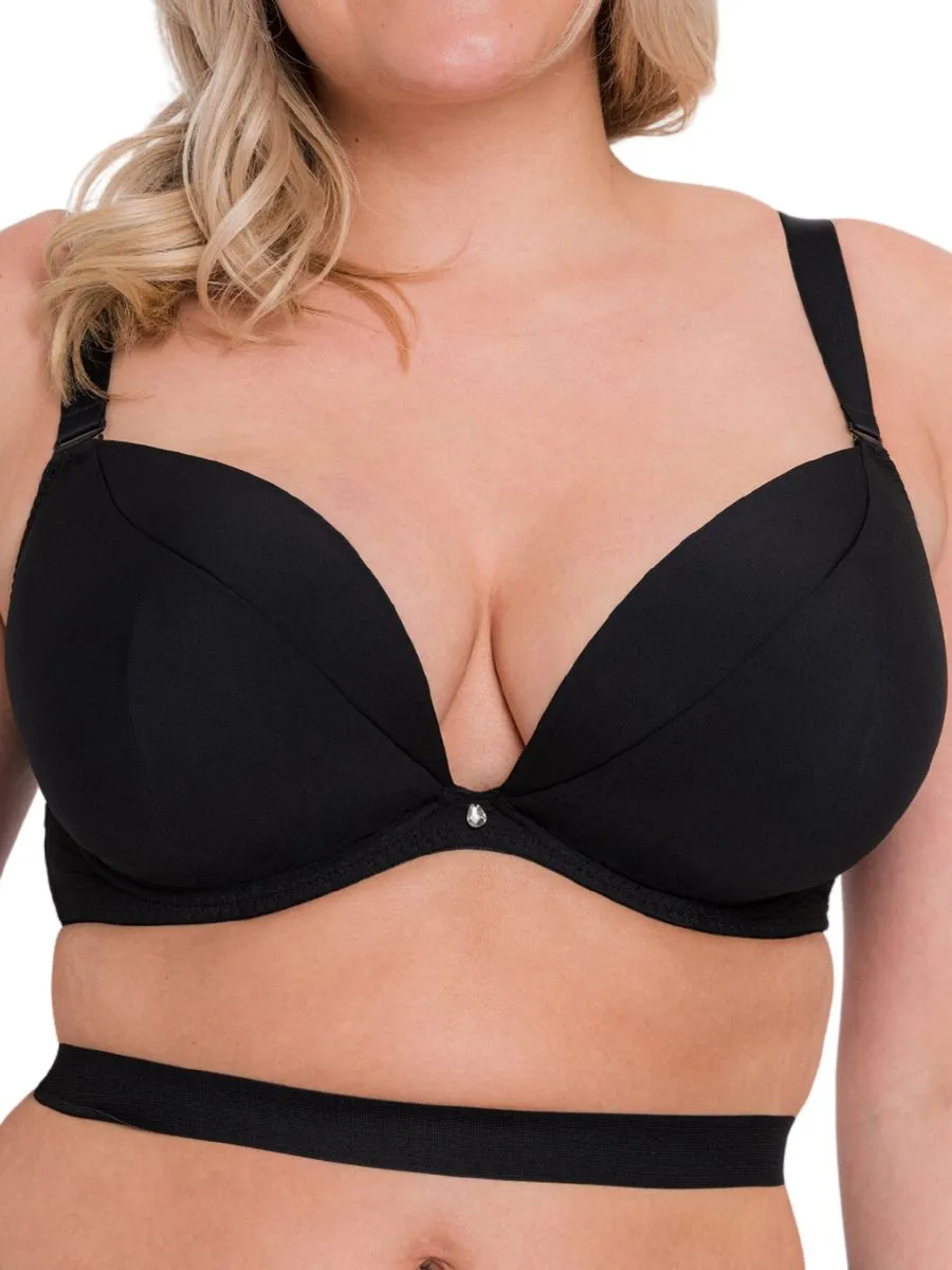 Superplunge Multiway Plunge Bra - Black