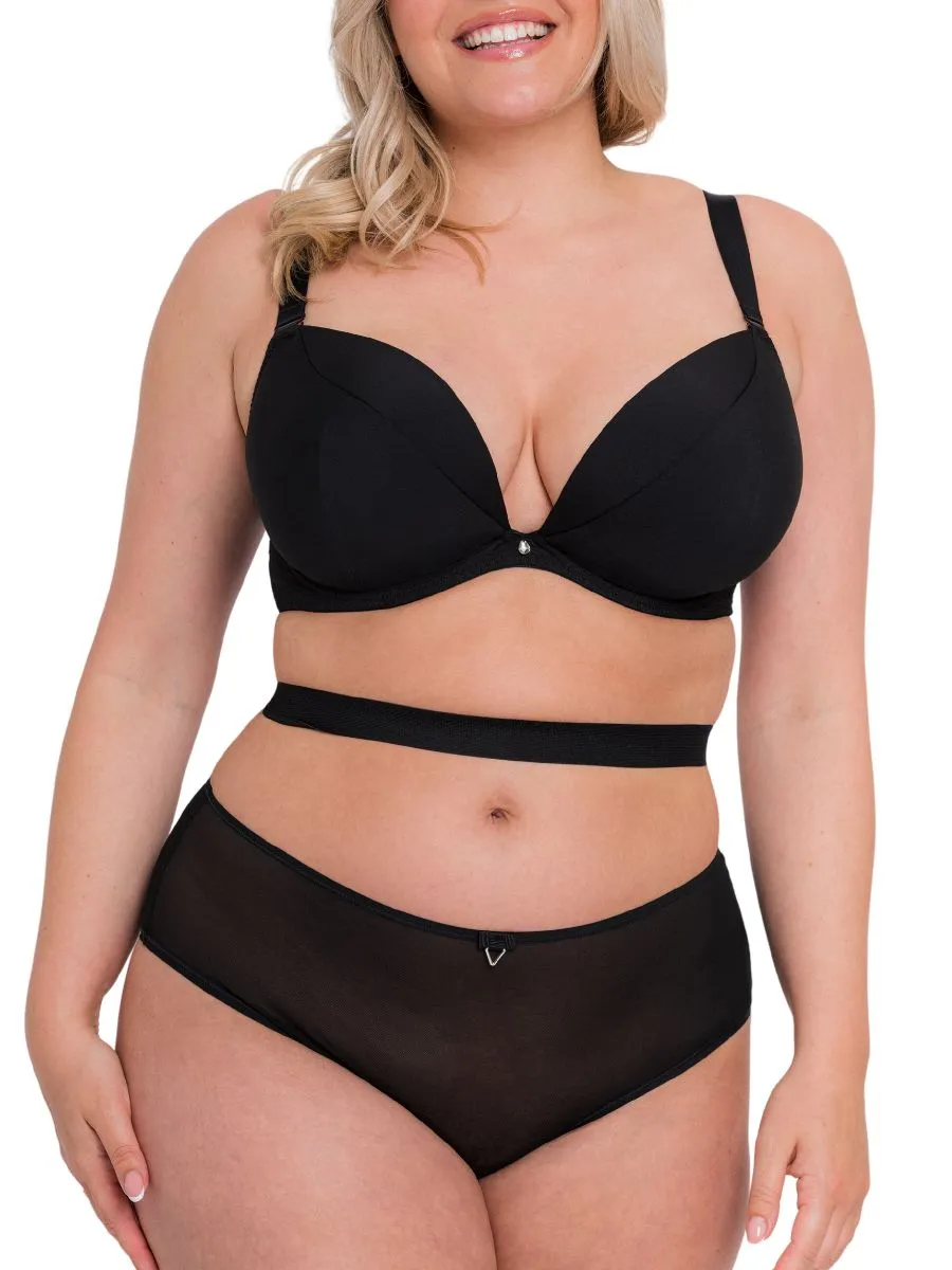 Superplunge Multiway Plunge Bra - Black