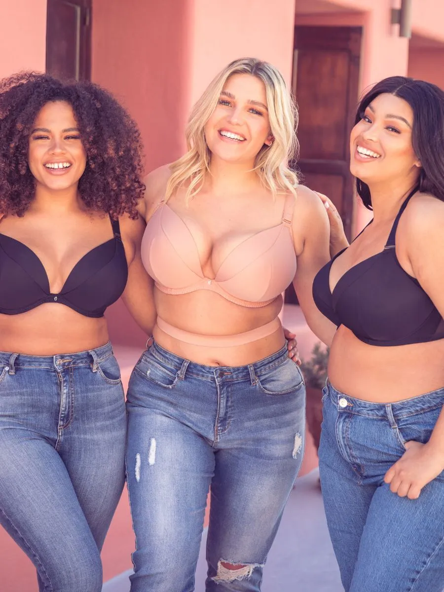 Superplunge Multiway Plunge Bra - Black