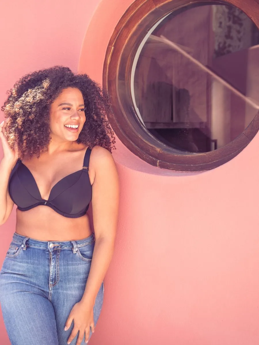 Superplunge Multiway Plunge Bra - Black
