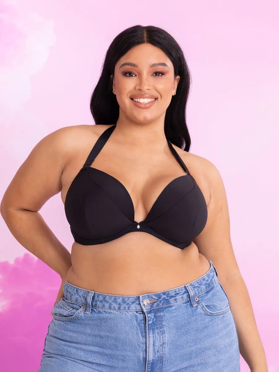 Superplunge Multiway Plunge Bra - Black