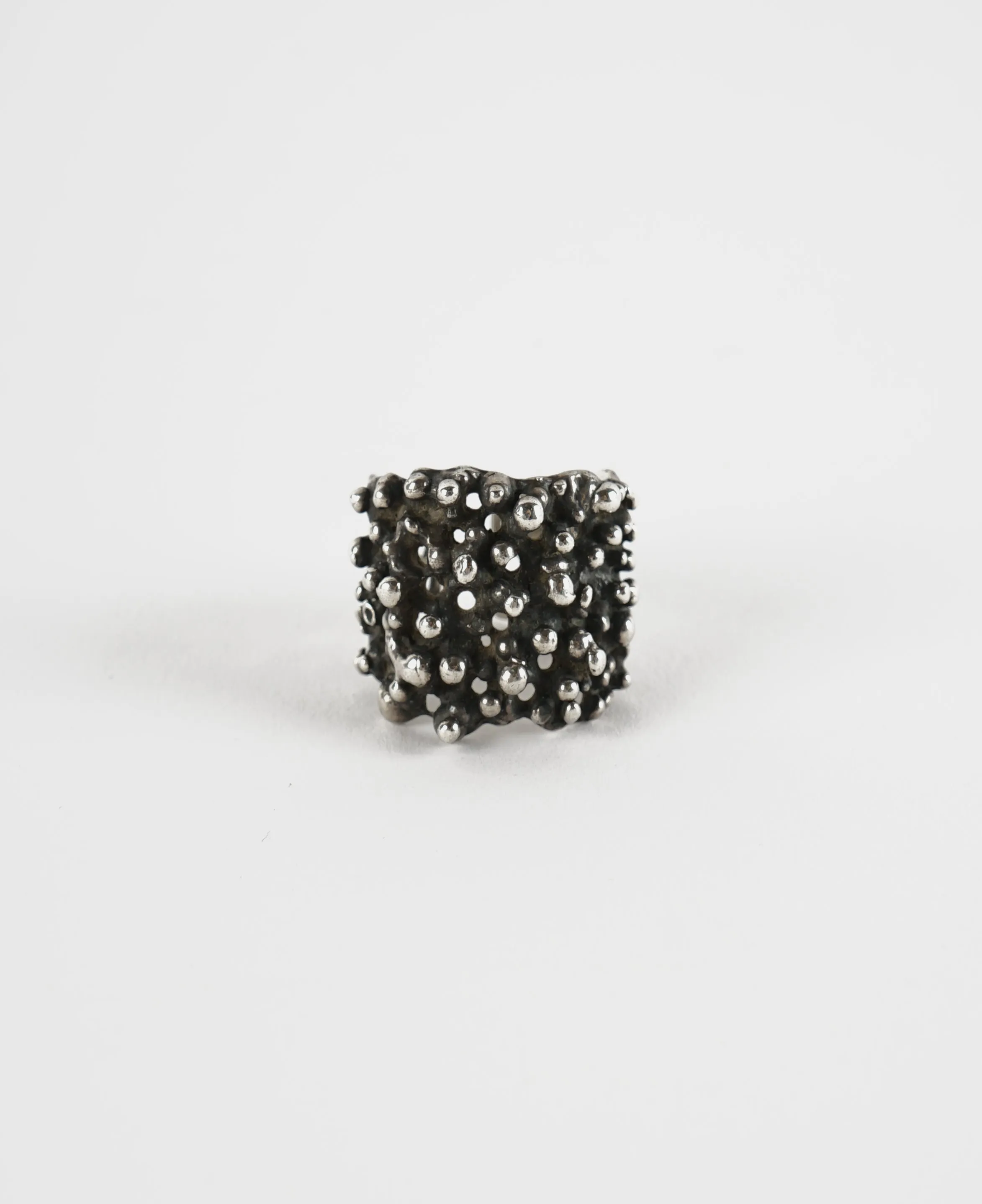 Textured Adjustable Ring