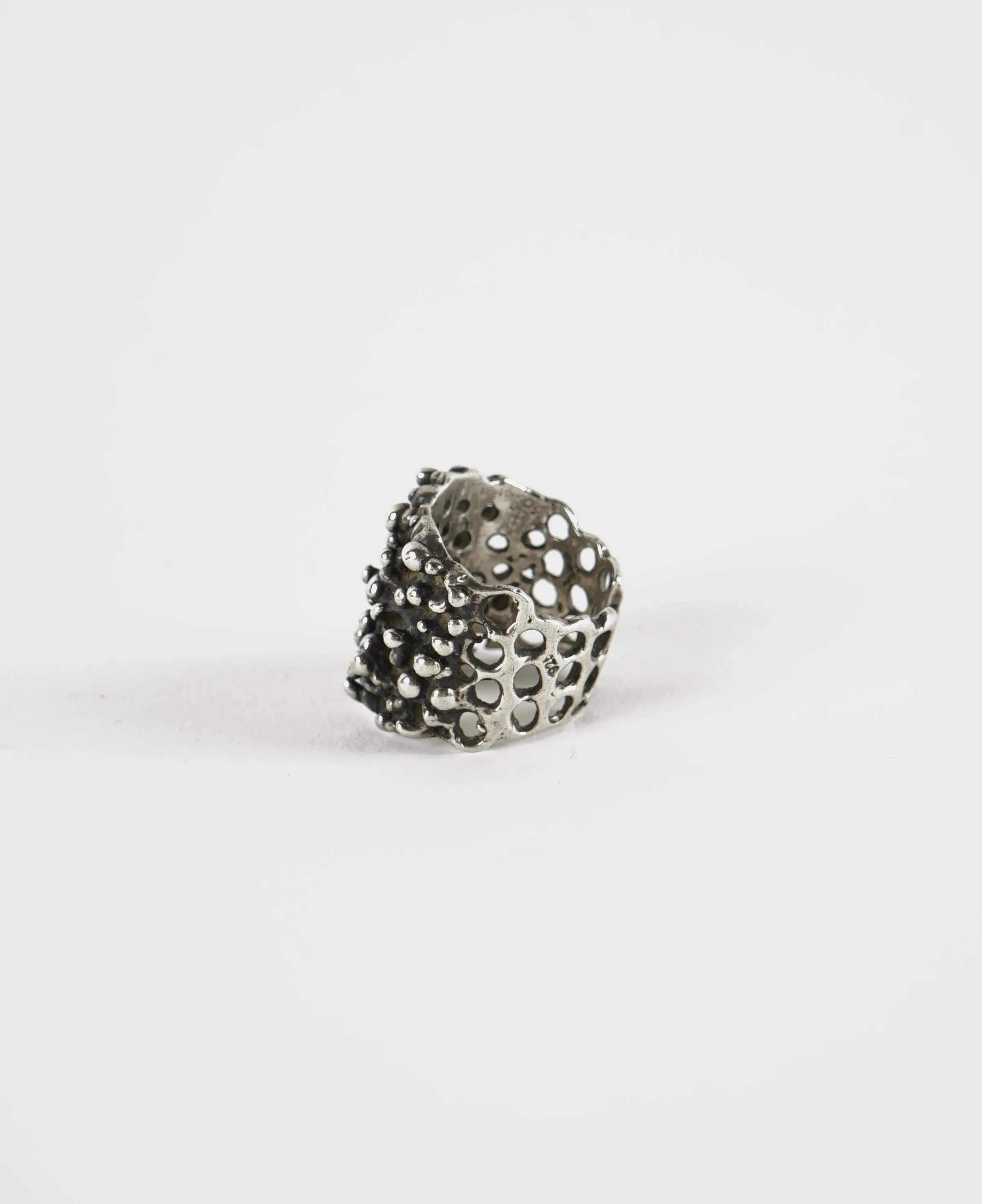 Textured Adjustable Ring