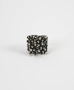 Textured Adjustable Ring