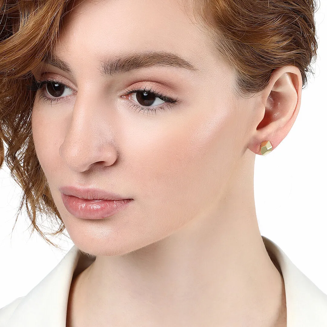 The Desire - earrings - sterling silver 925 - gold plated
