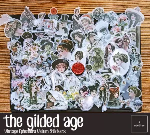 The Gilded Age | Decorative Scrapbooking Stickers