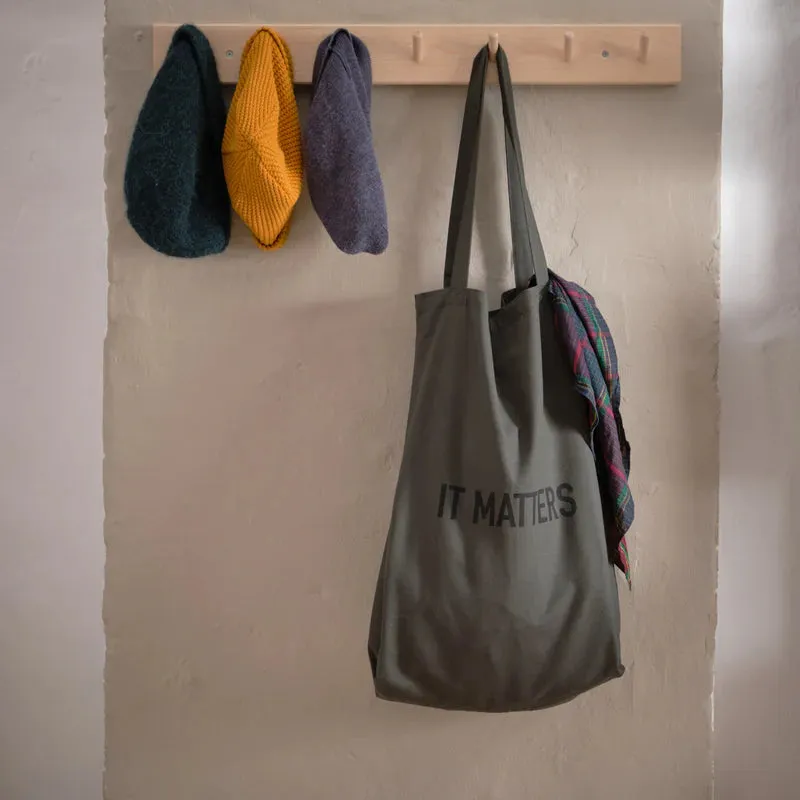 The Organic Company It Matters Bag Dark Green