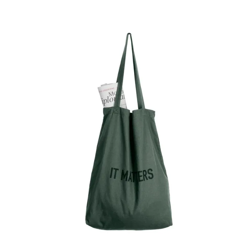 The Organic Company It Matters Bag Dark Green