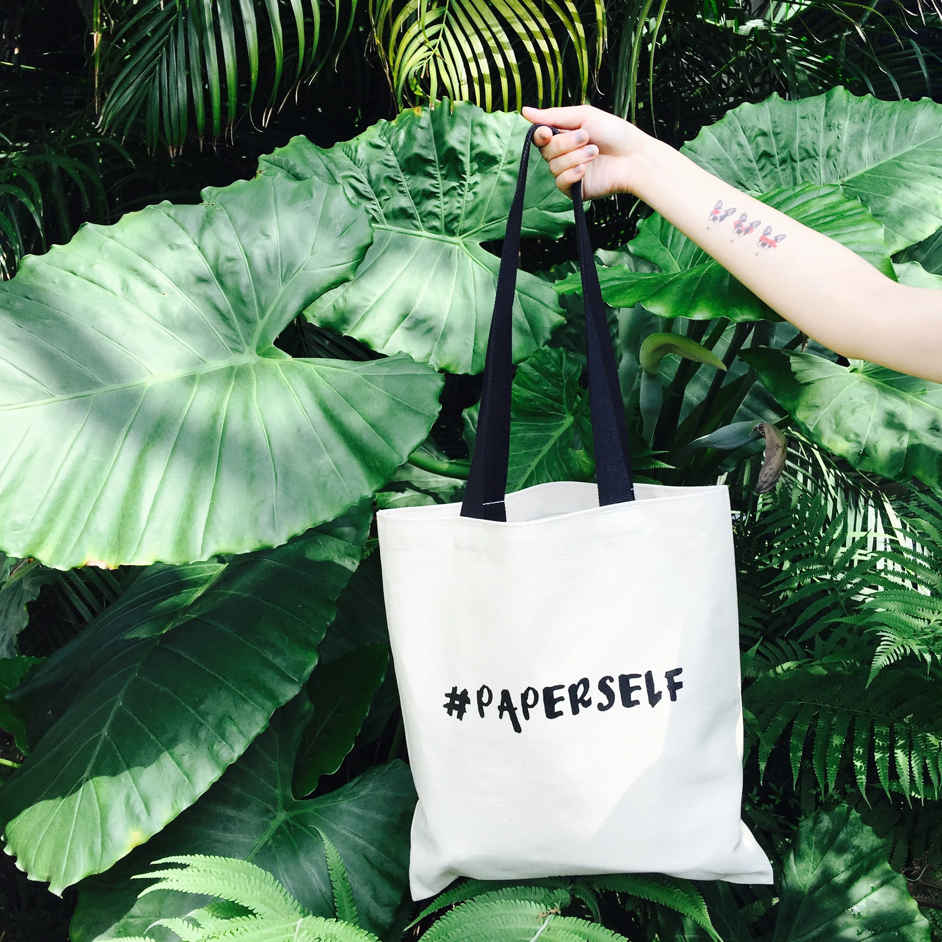 The PAPERSELF Canvas Tote Bag