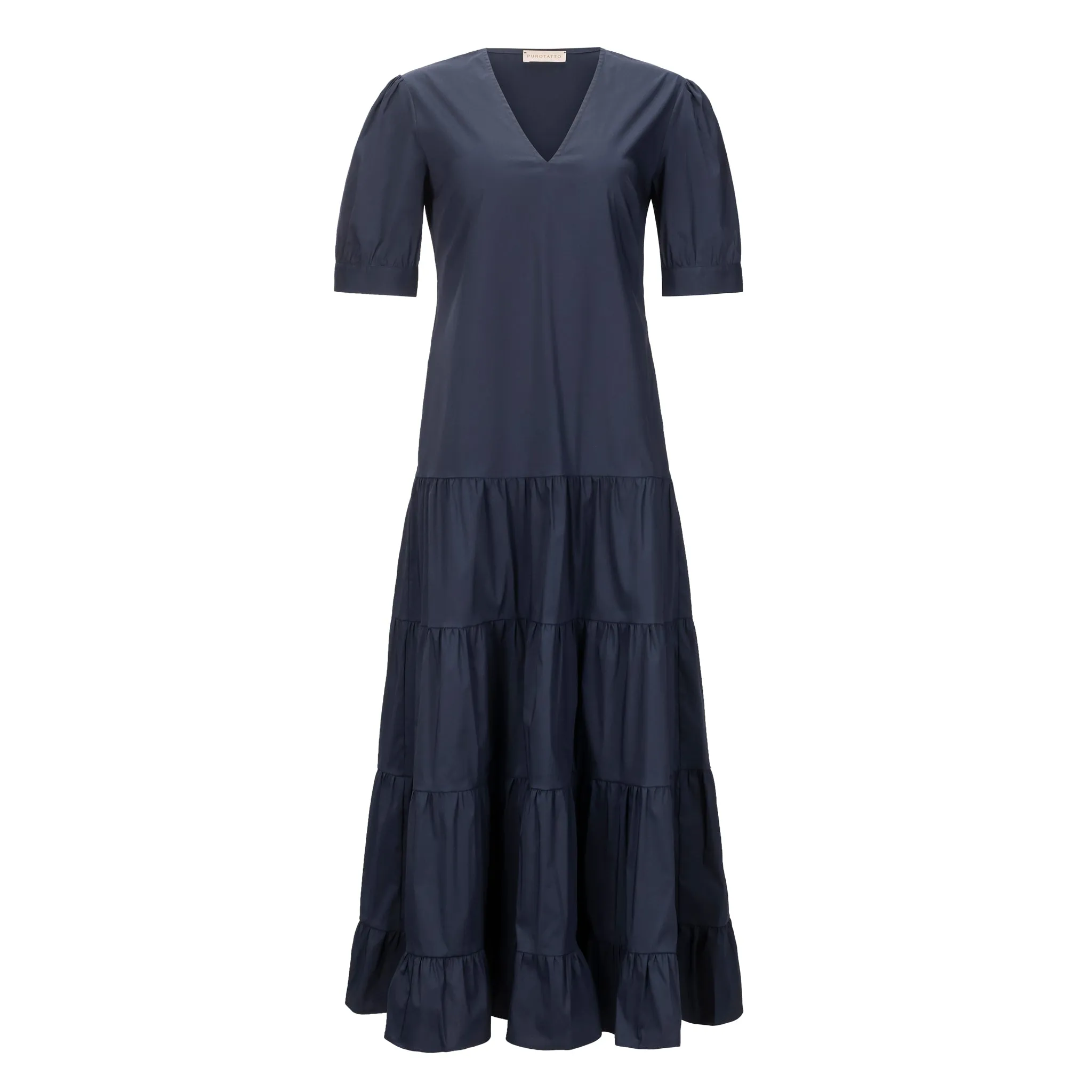 Tiered Maxi Dress - Navy