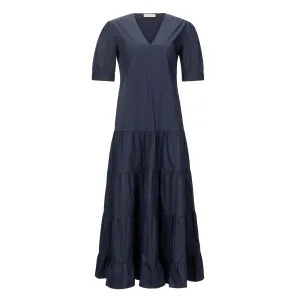 Tiered Maxi Dress - Navy