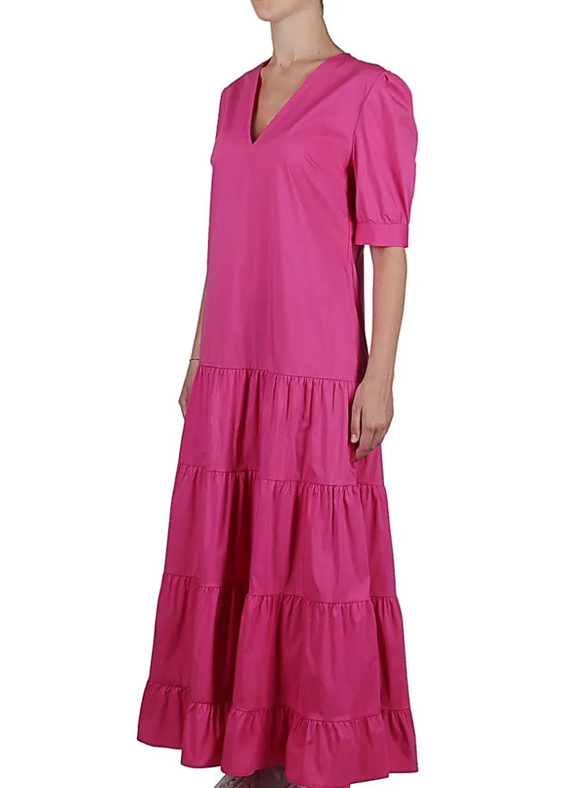 Tiered Maxi Dress - Navy