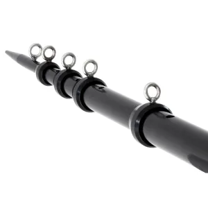 Tigress XD Telescoping Aluminum Outrigger Poles - 18ft - 1-1/2in OD - Black