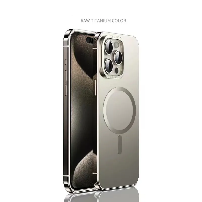 Titanium Steel Phone Case for iPhone