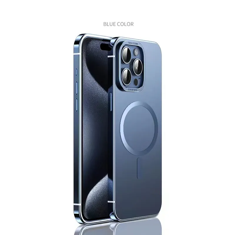Titanium Steel Phone Case for iPhone