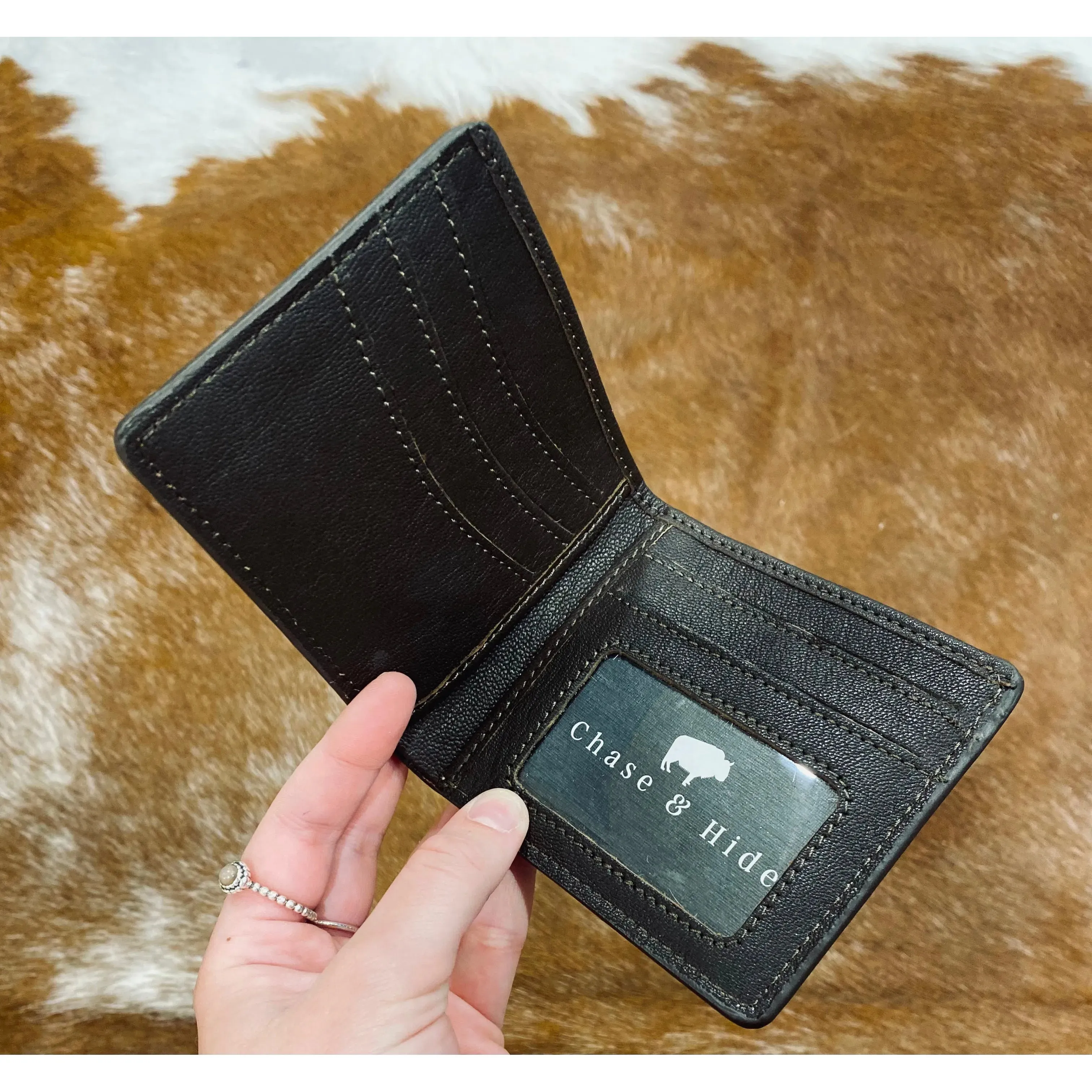 Tooled Leather Wallet #tlw1