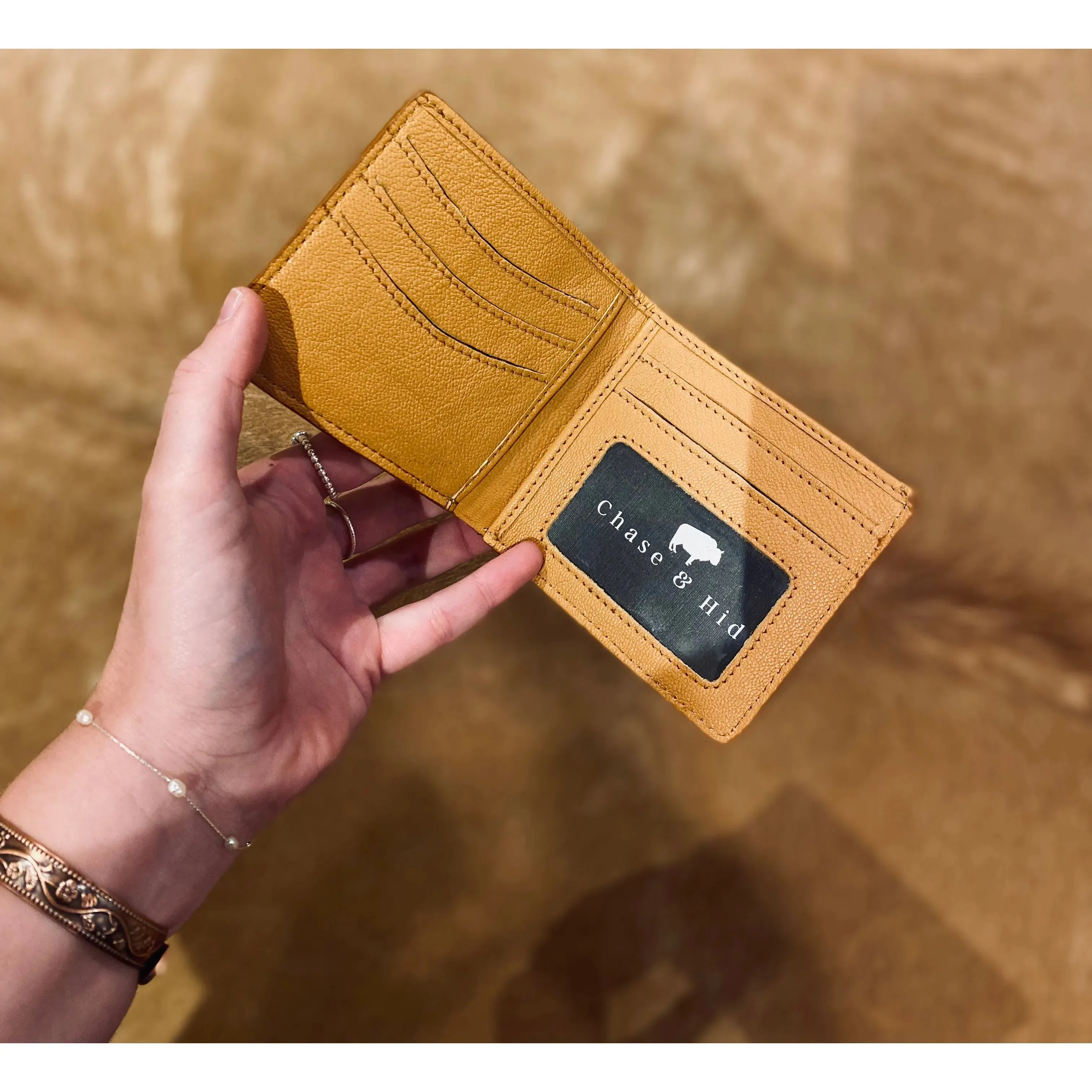 Tooled Leather Wallet #tlw1