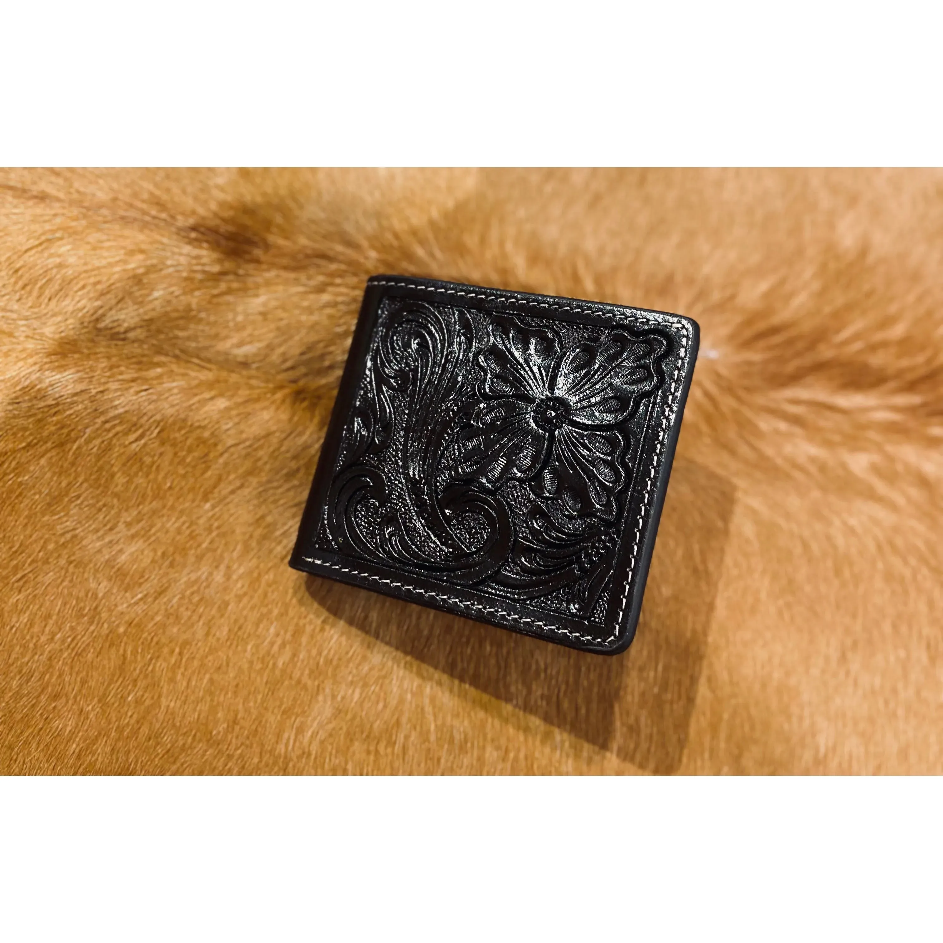Tooled Leather Wallet #tlw1