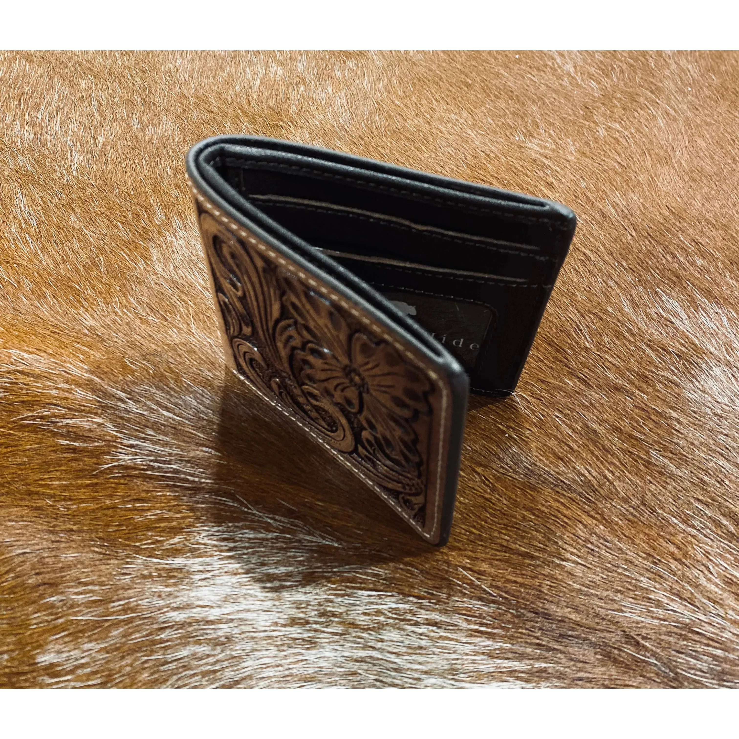 Tooled Leather Wallet #tlw1