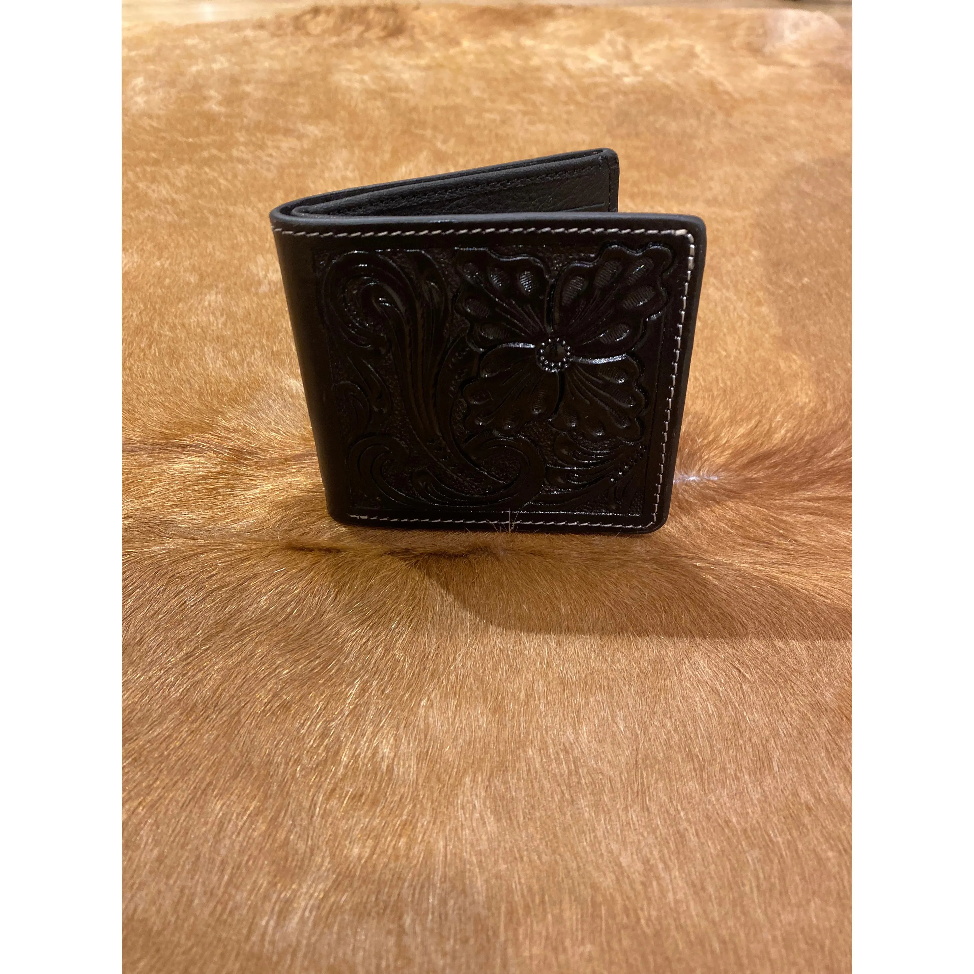 Tooled Leather Wallet #tlw1