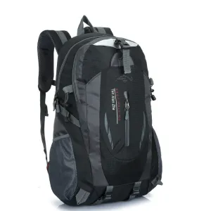 Travel Hiking Camping Rucksack | Waterproof Nylon Backpack | Unisex Backpack | Shoulder Bag | Travel Backpack | Trendy Adventurer Backpack