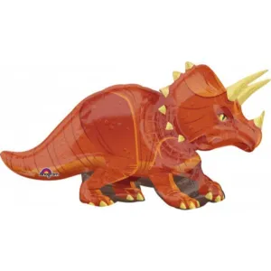 Triceratops Dinosaur Foil Balloon - 106cm x 60cm