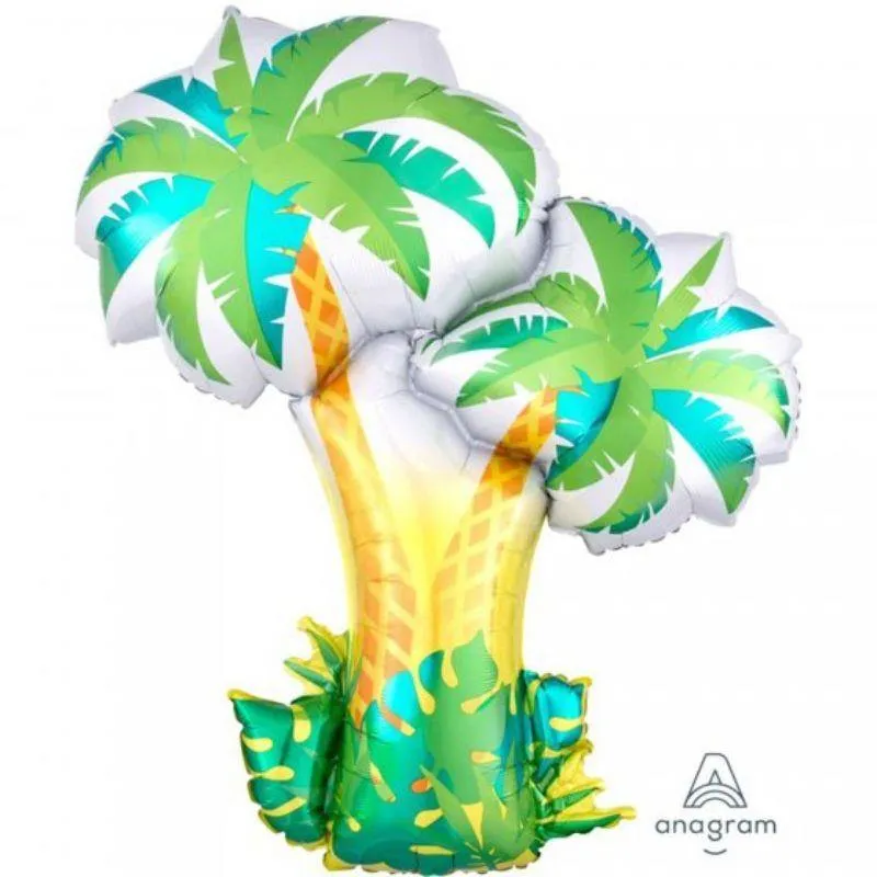 Tropical Palm Trees Foil Balloon - 68cm x 86cm