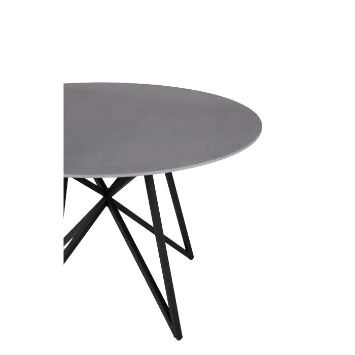 Tucana Dining Table 1200dia - Sintered Stone