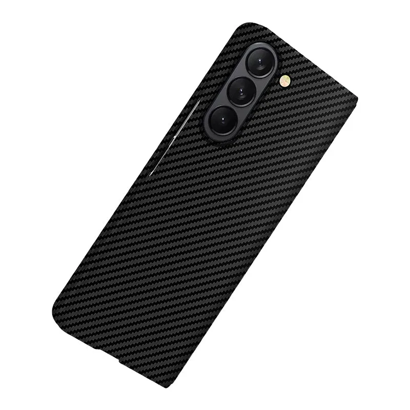 Ultra Thin Carbon Fiber Phone Case For Samsung Galaxy Z Fold 5