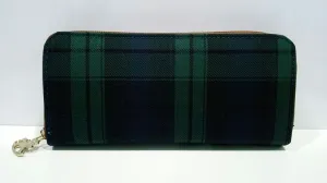 UMA HANA / Plaid Long Wallet / W03