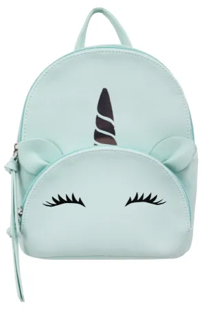 Unicorn Pocket Mikey Backpack in Mint