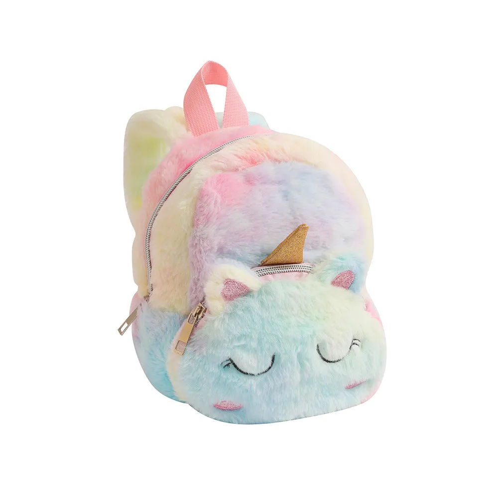 Unicorn Unicorn Plush Big Eyes Backpack Kindergarten Children Cartoon Backpack Little Girl Backpack