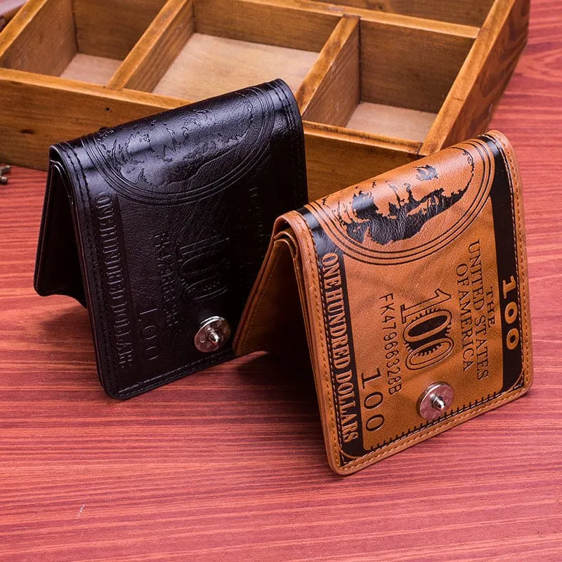 US dollar pattern Men Wallet