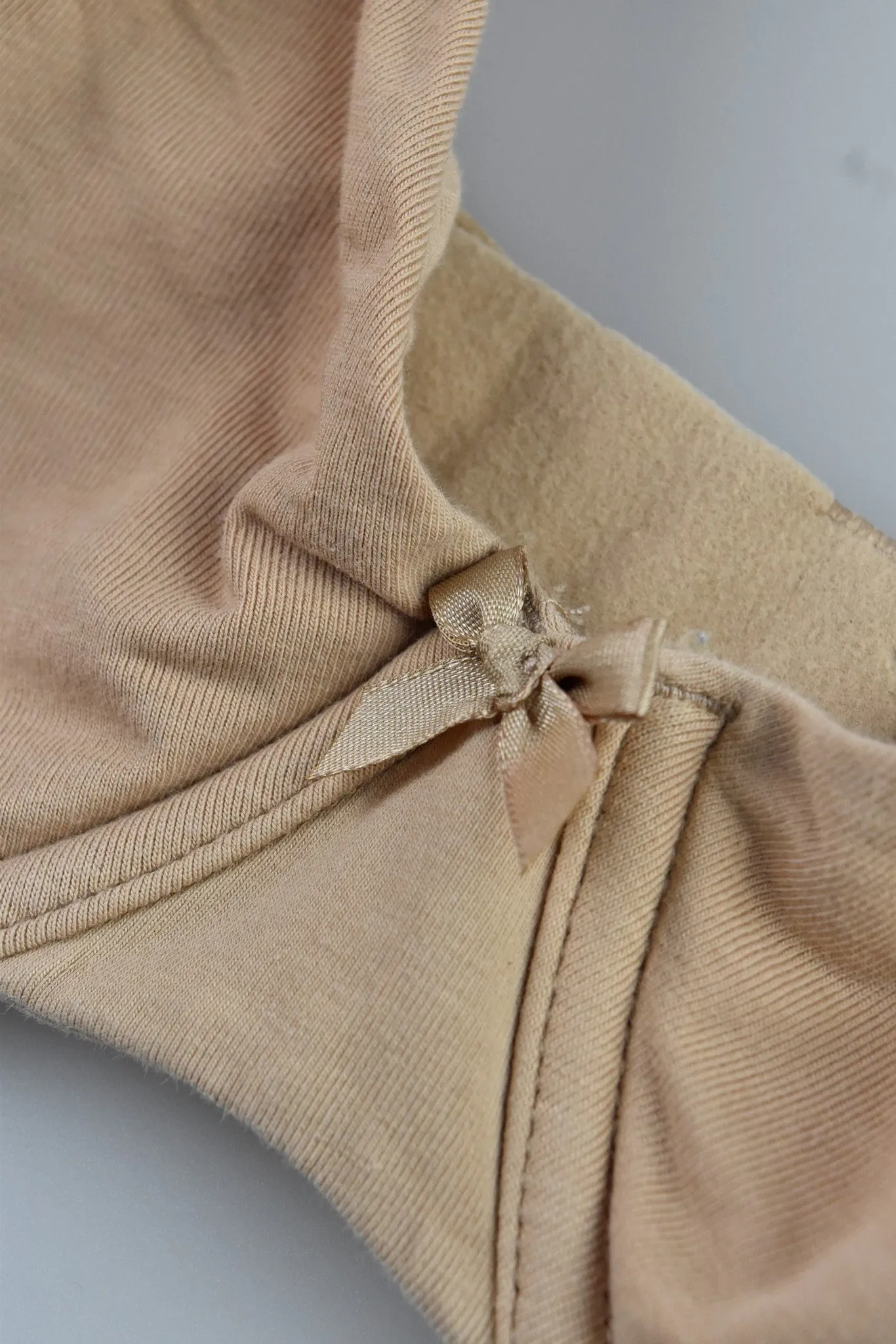 Victoria's Secret Unlined Full Coverage Bra Algodón Beige 34DD